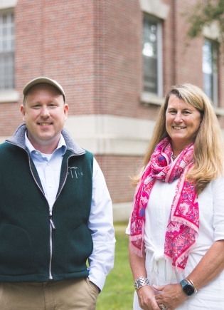 Eric Ramsey and Anne Hudak